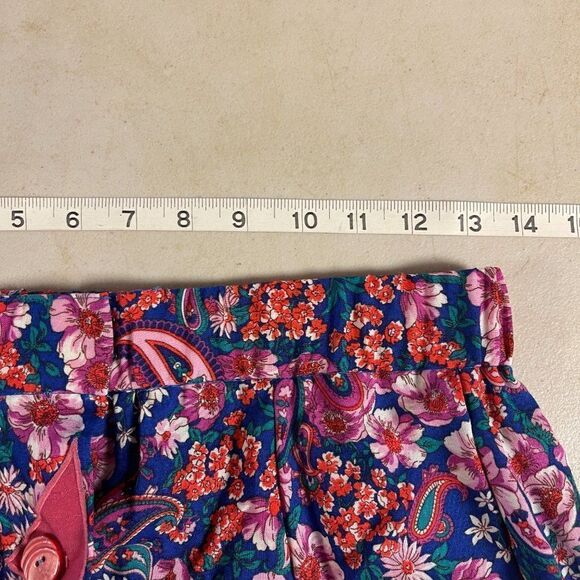 Vintage 80s floral Skirt Suit Set Medium - Picture 13 of 16